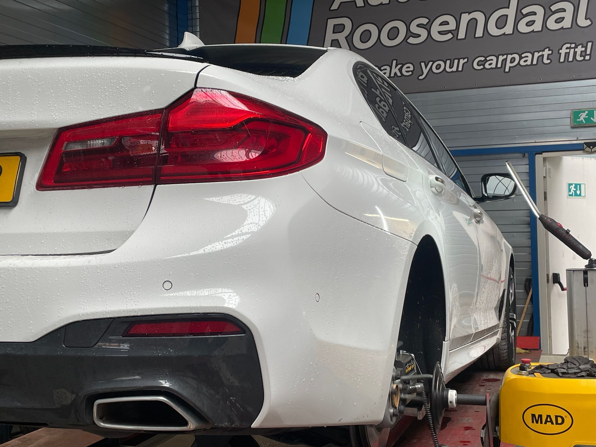 Kromme remschijven BMW 5-serie G30 530d achteras