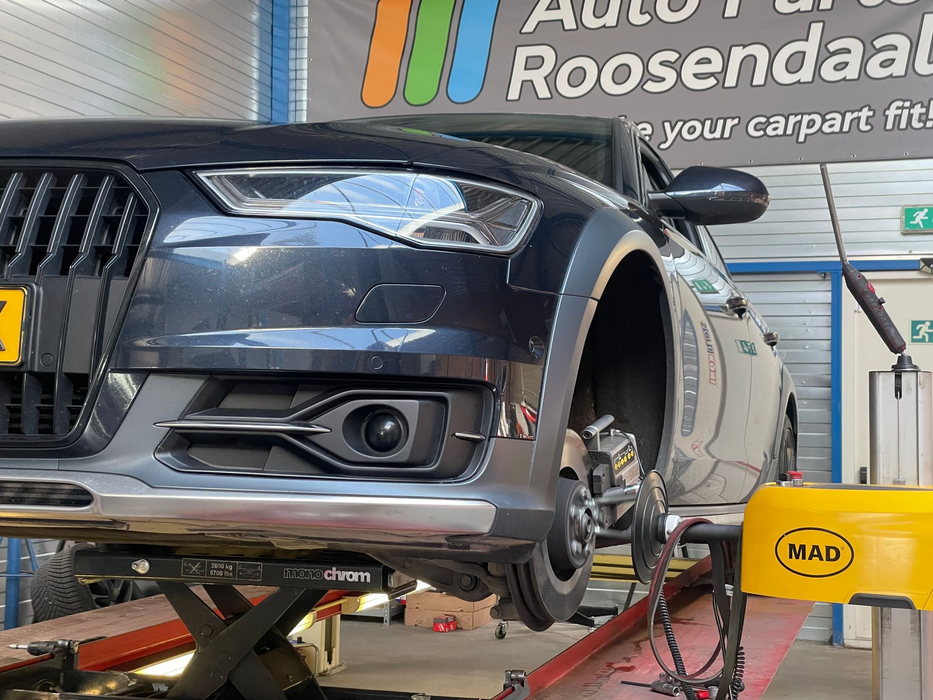 Kromme remschijven Audi A6 Allroad Quattro C7