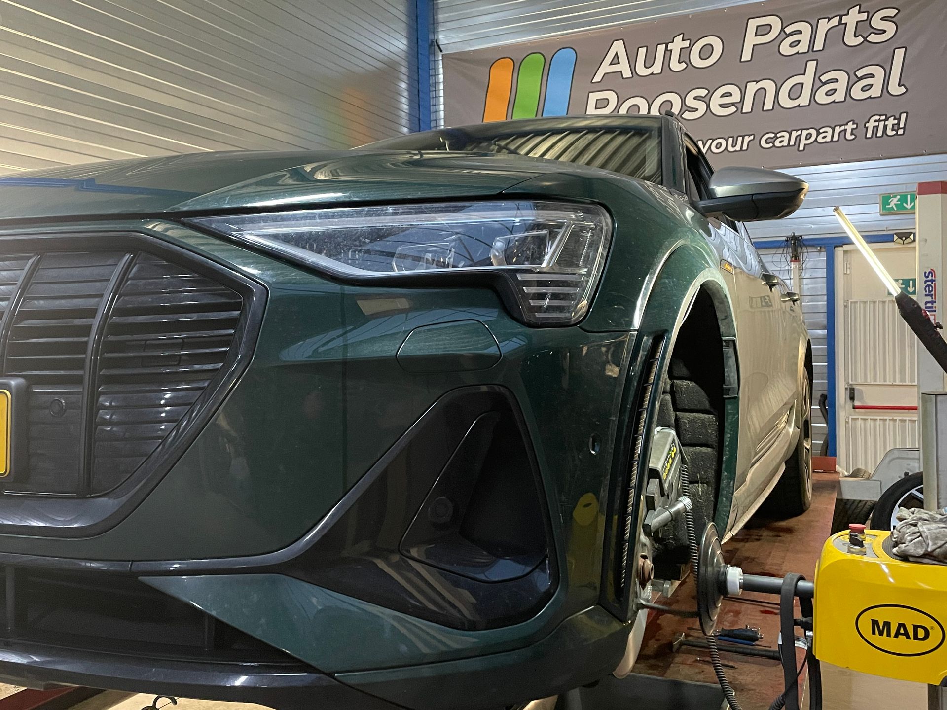 Kromme remschijven Audi E-Tron S Sportback