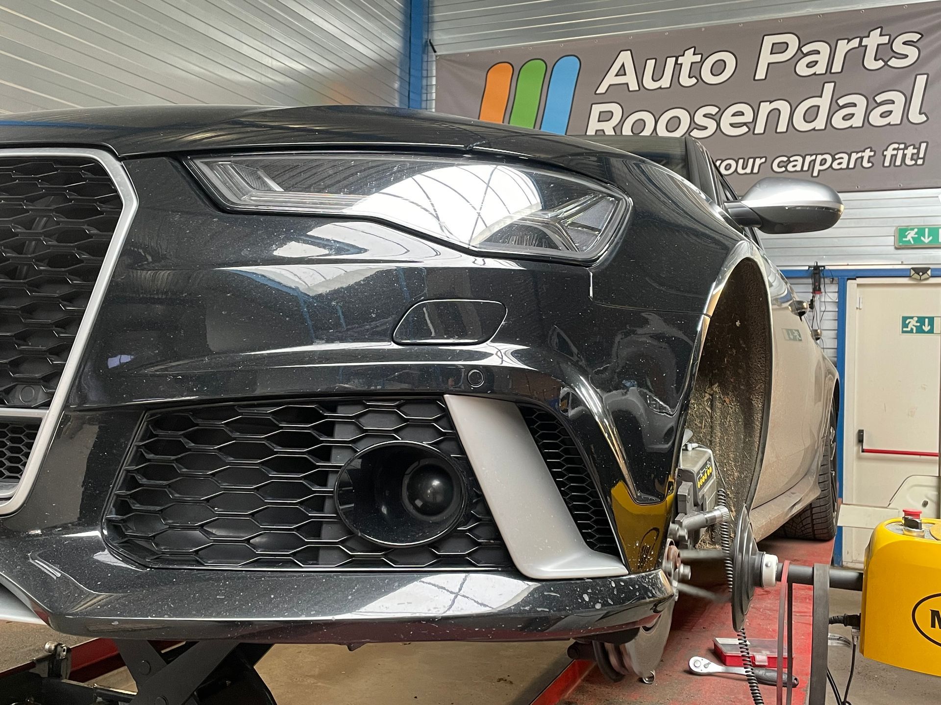 Kromme remschijven Audi RS6