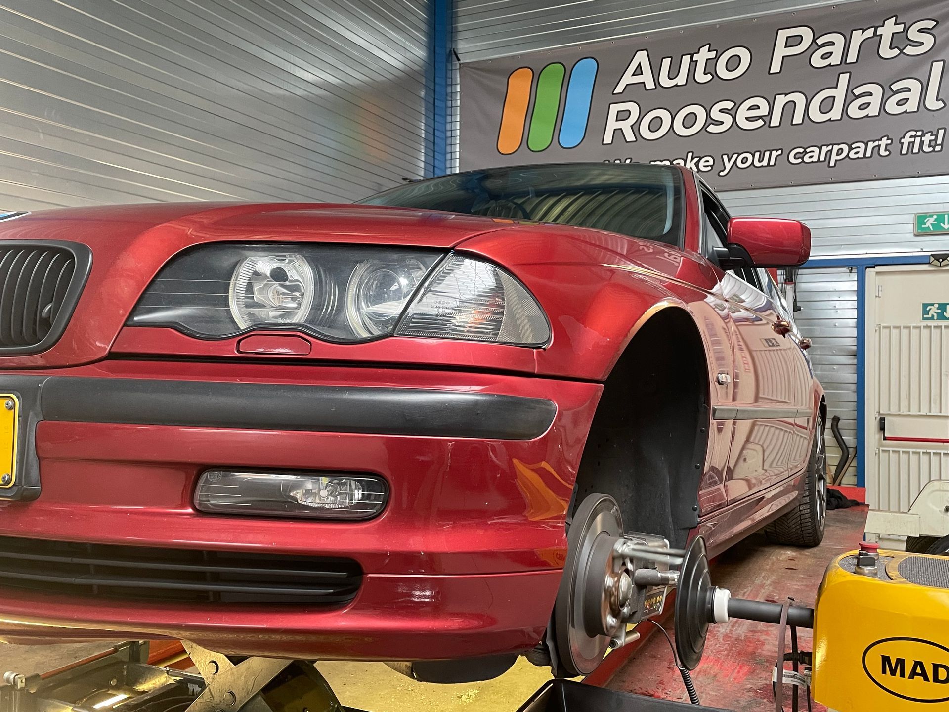 Kromme remschijven BMW 3-serie E46