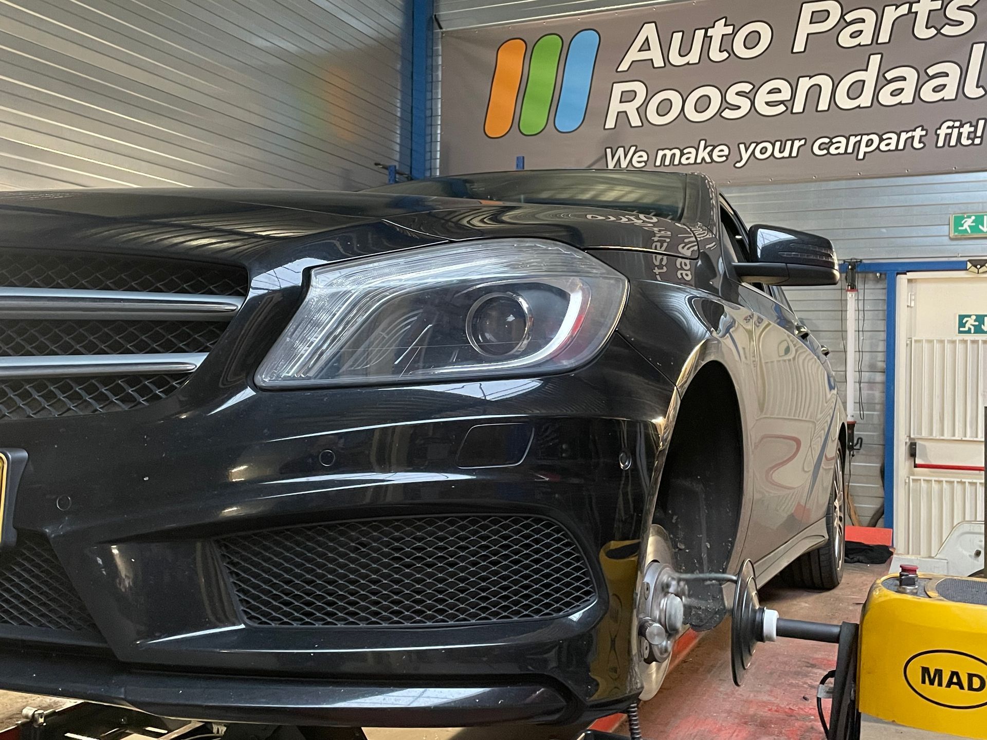 Kromme remschijven Mercedes-Benz A W176