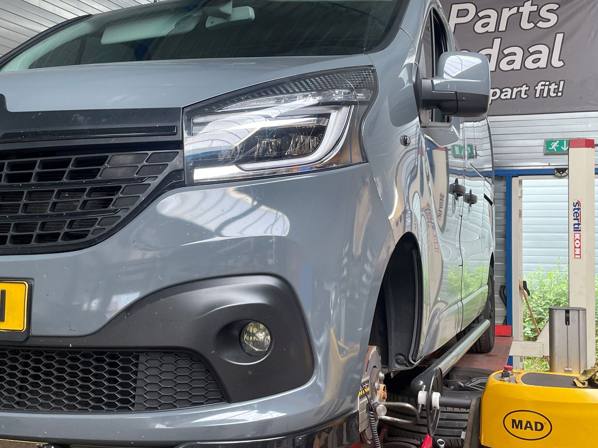 Kromme remschijven Renault Trafic