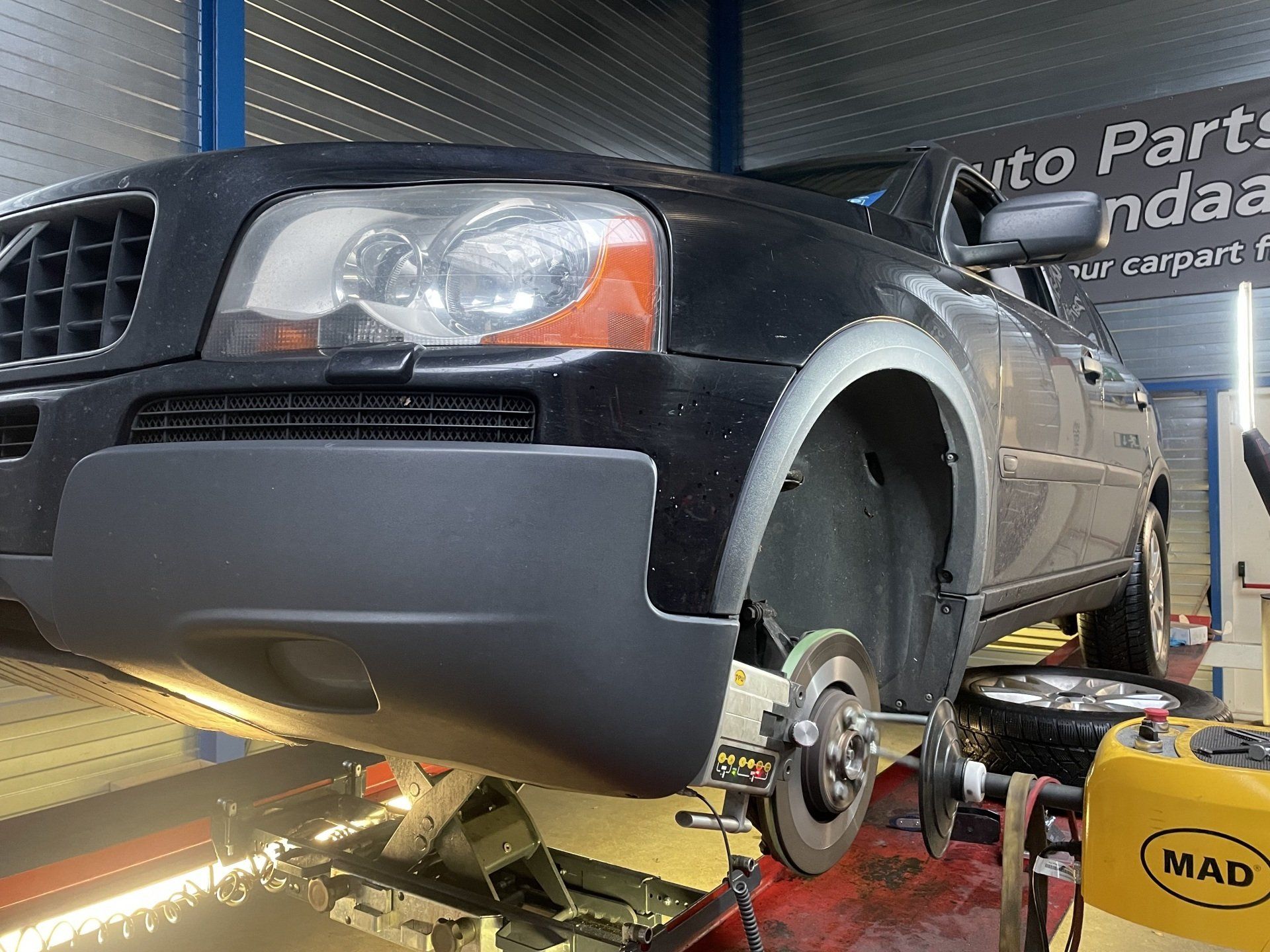 Kromme remschijven Volvo XC90