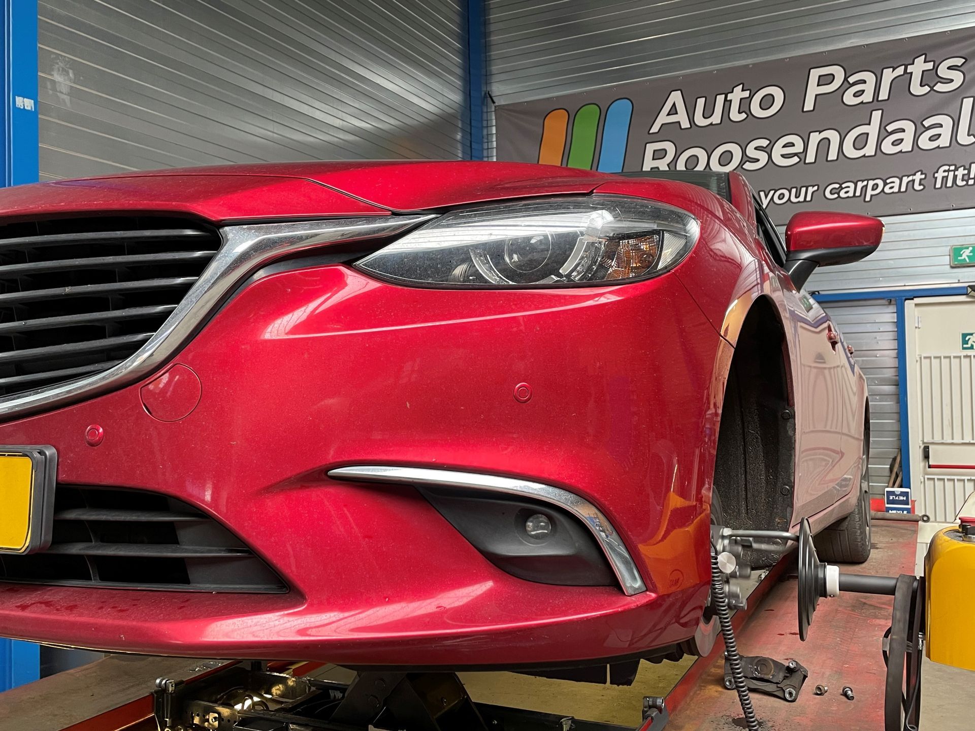 Kromme remschijven Mazda 6