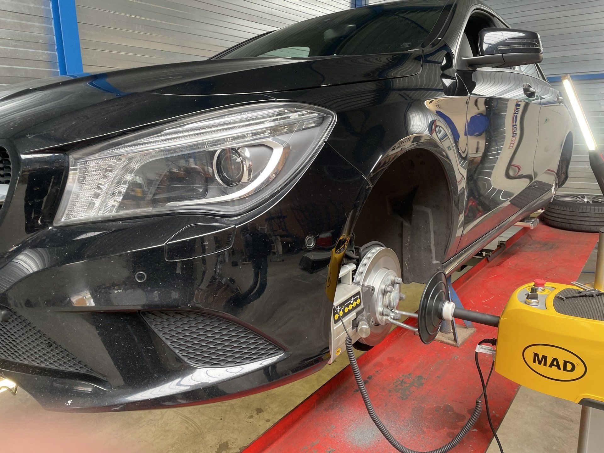 Kromme remschijven Mercedes CLA