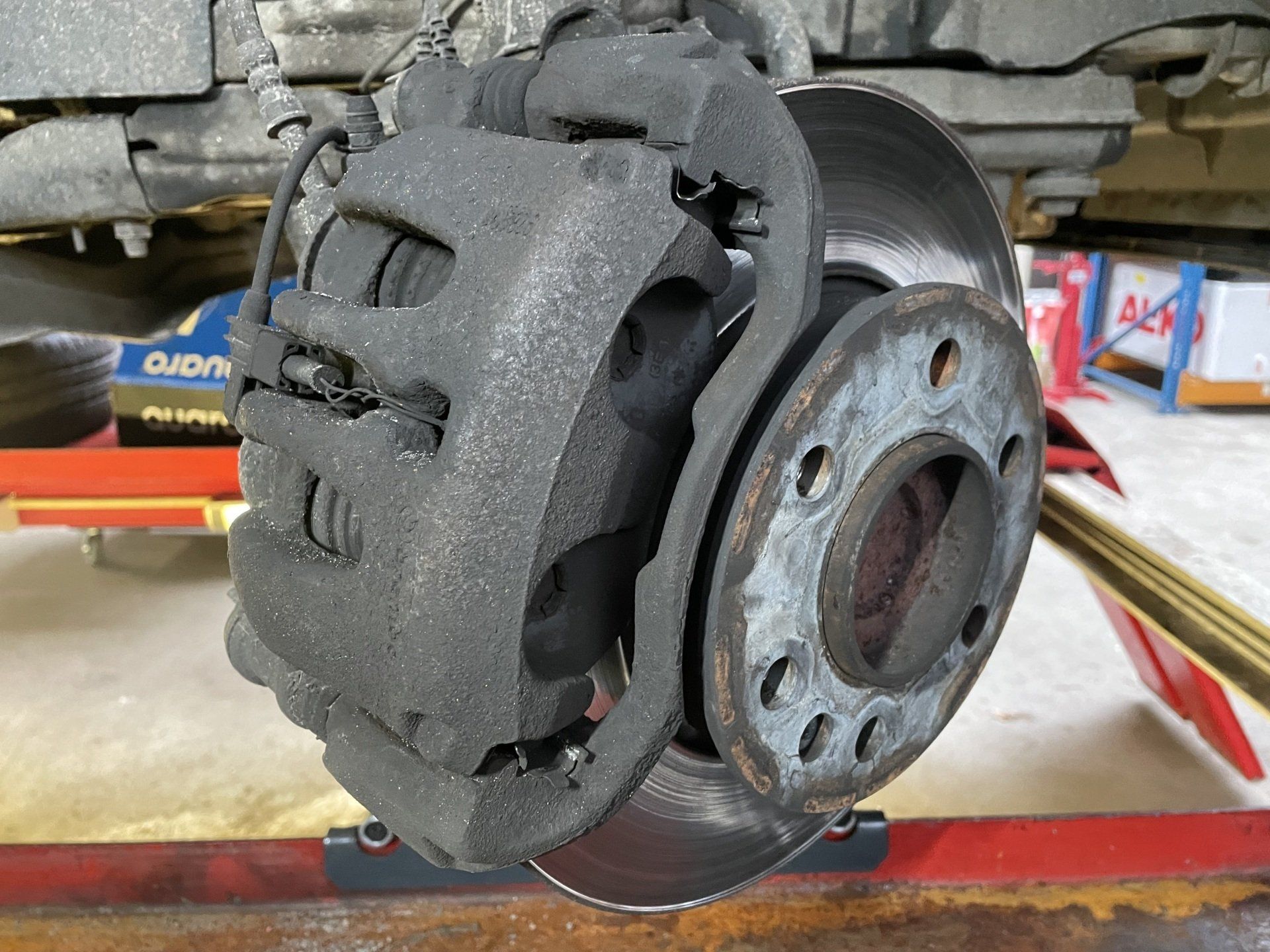 Versleten remschijven Mercedes Sprinter