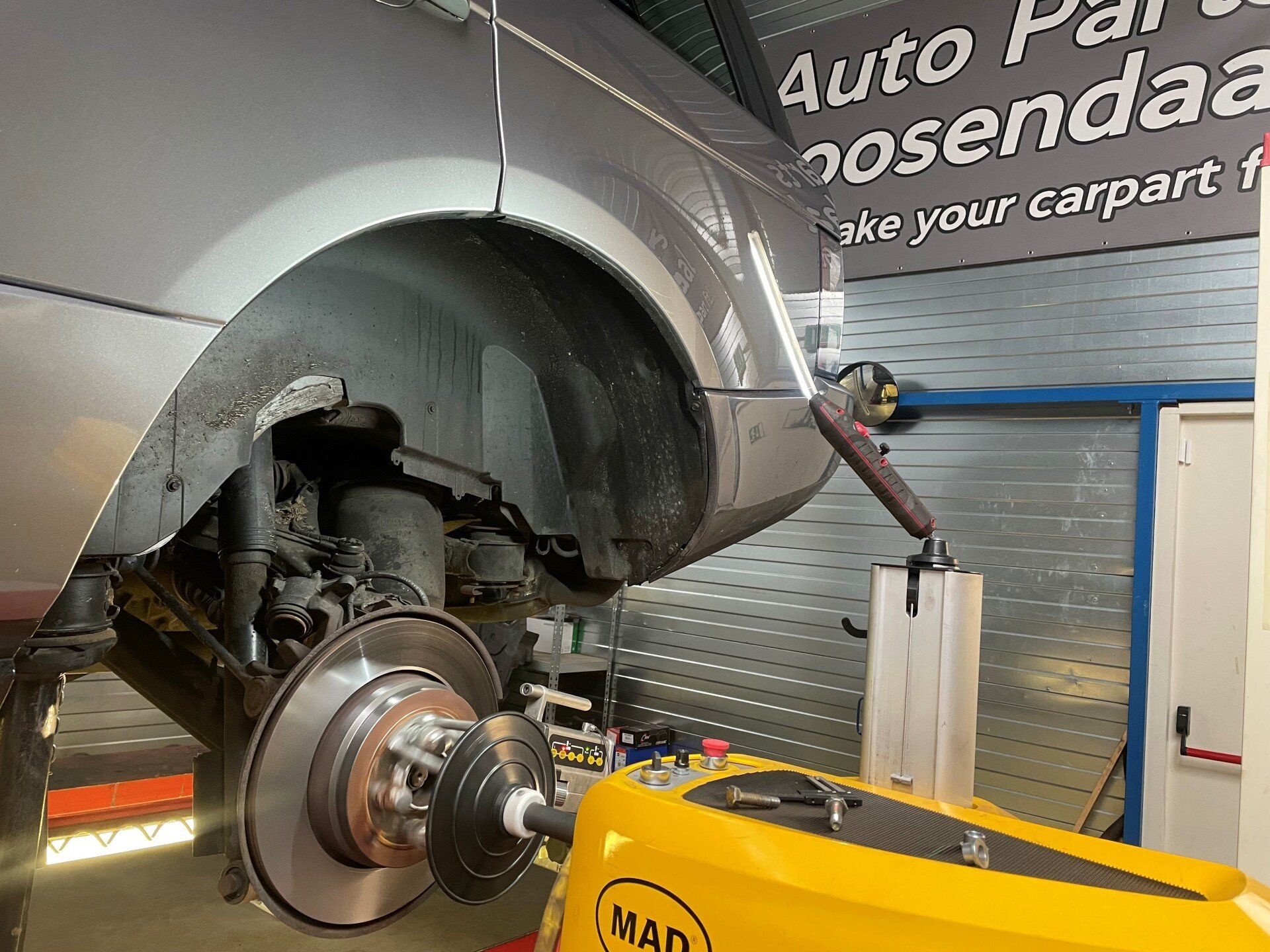 Kromme remschijven Land Rover Range Rover