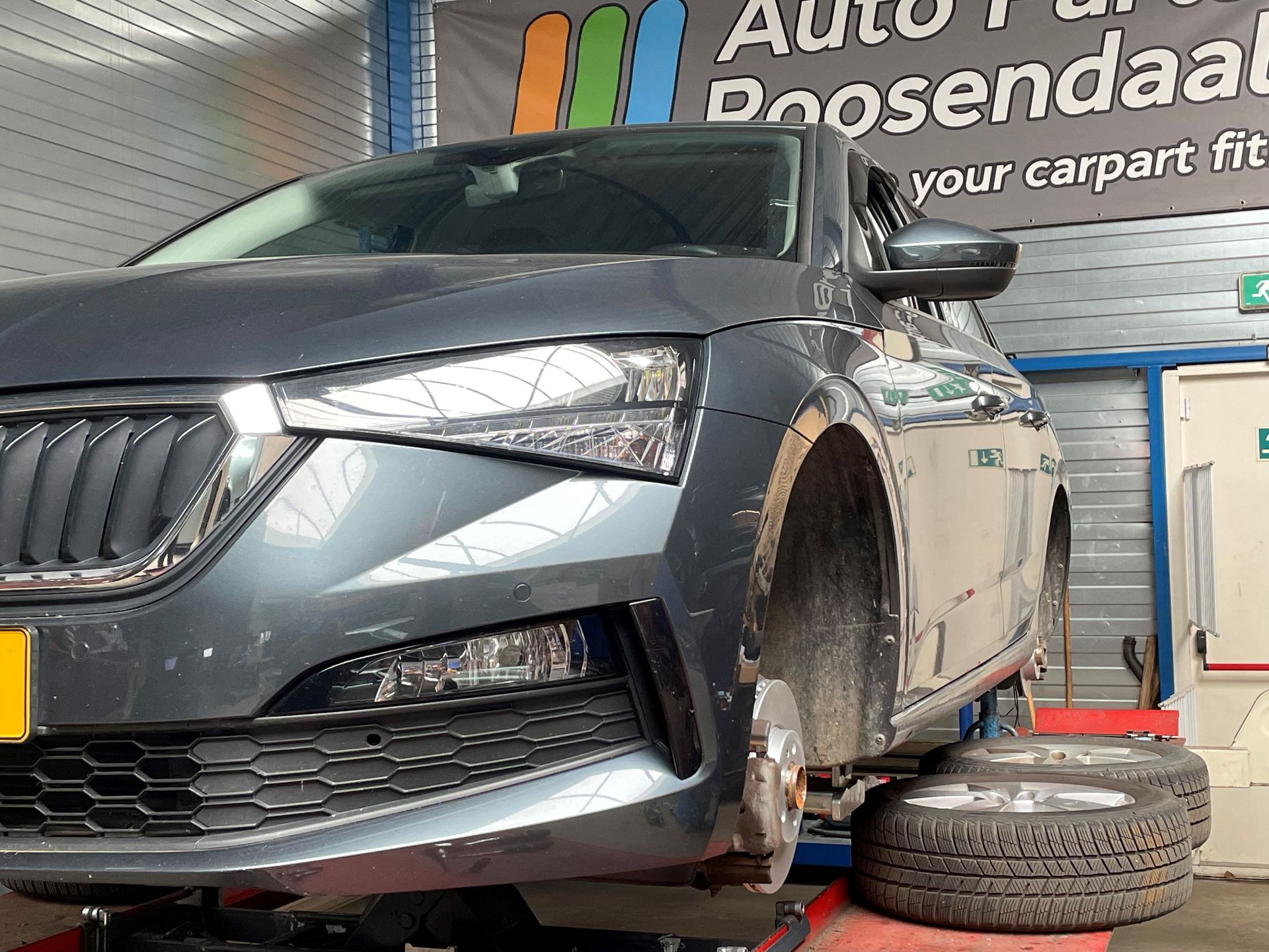 Skoda Scala versleten remschijven
