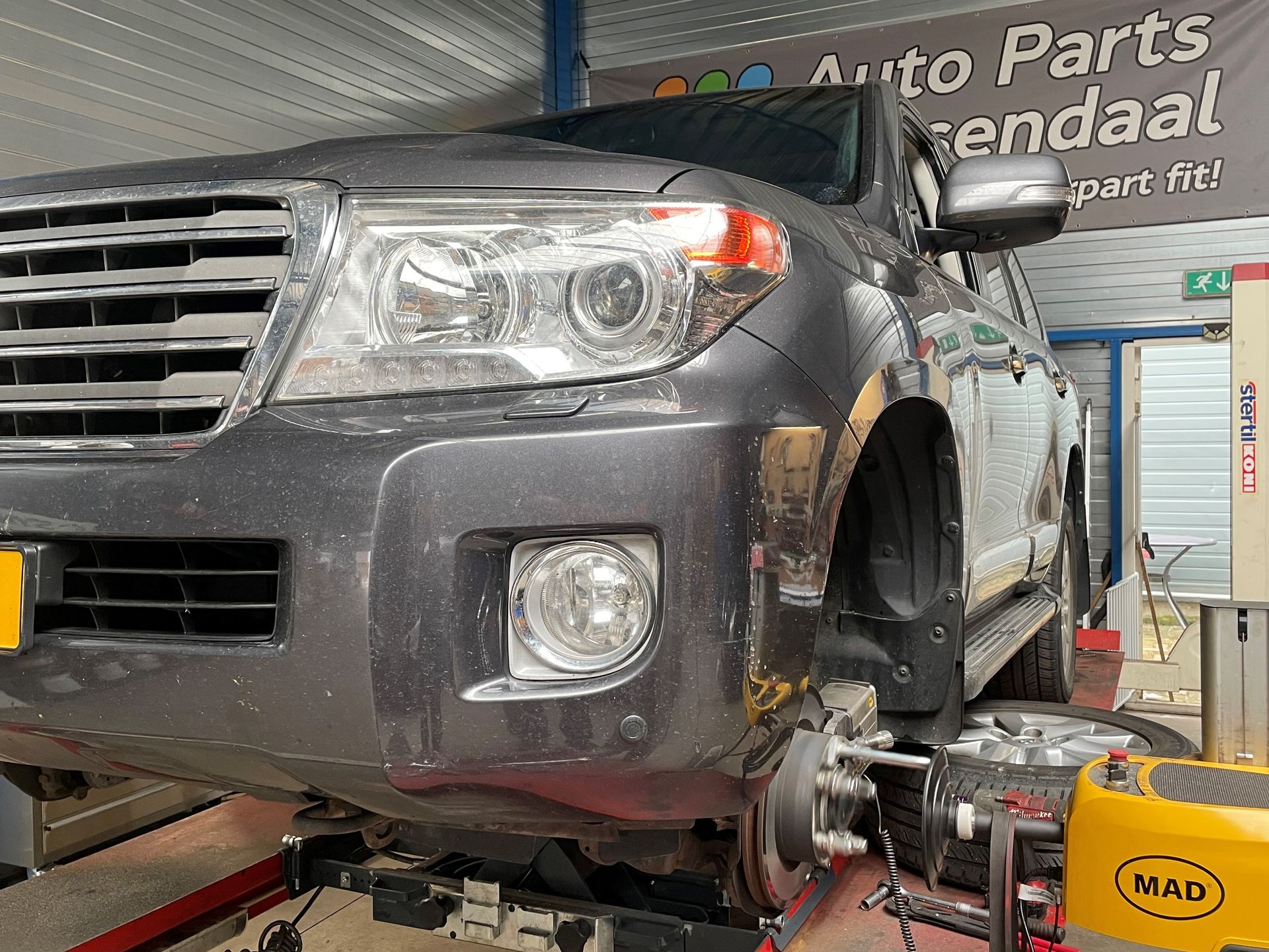Kromme remschijven Toyota Land Cruiser J20