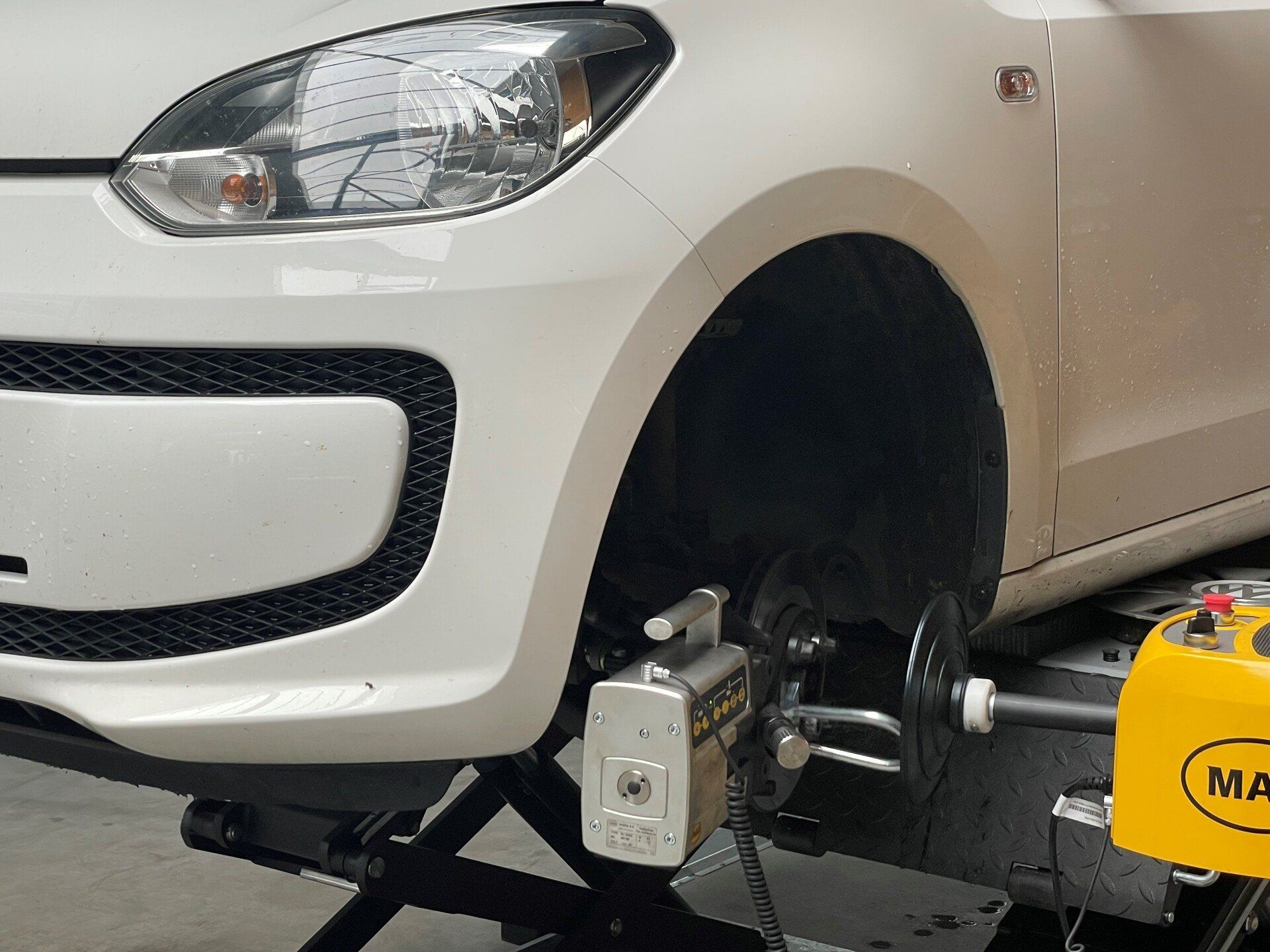 Remschijven afdraaien Volkswagen UP