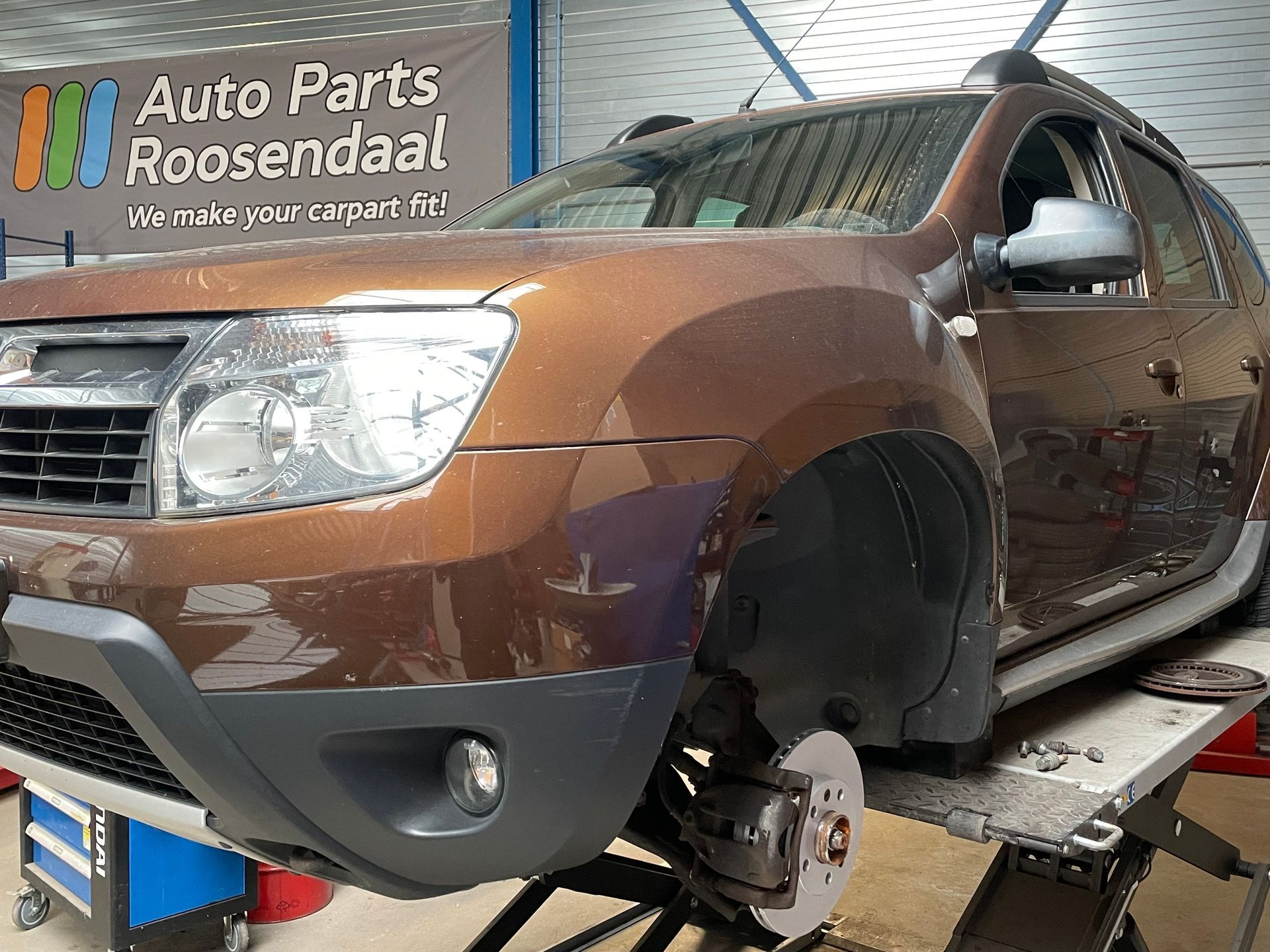 Dacia Duster versleten remmen