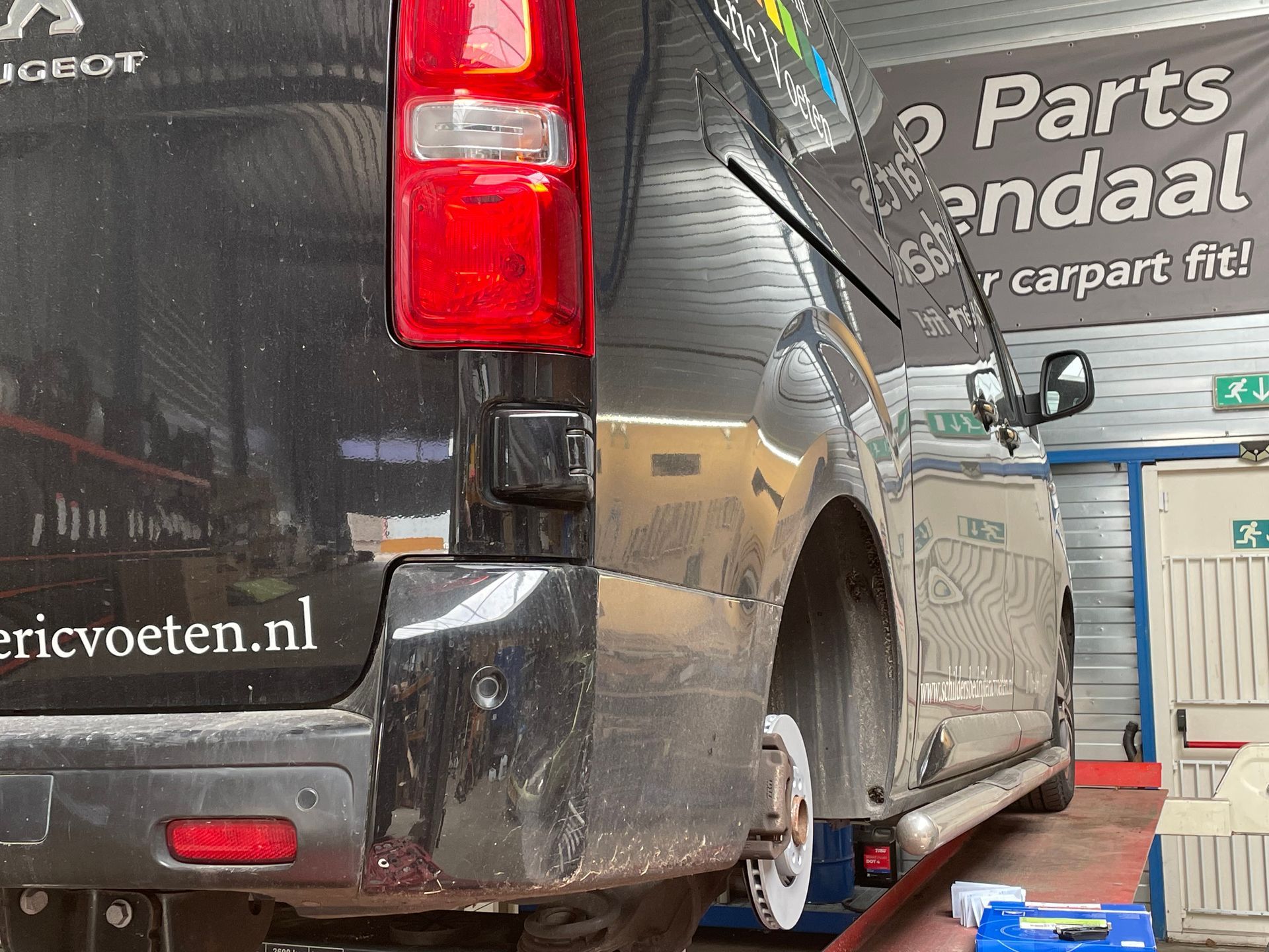 Peugeot Expert versleten remmen