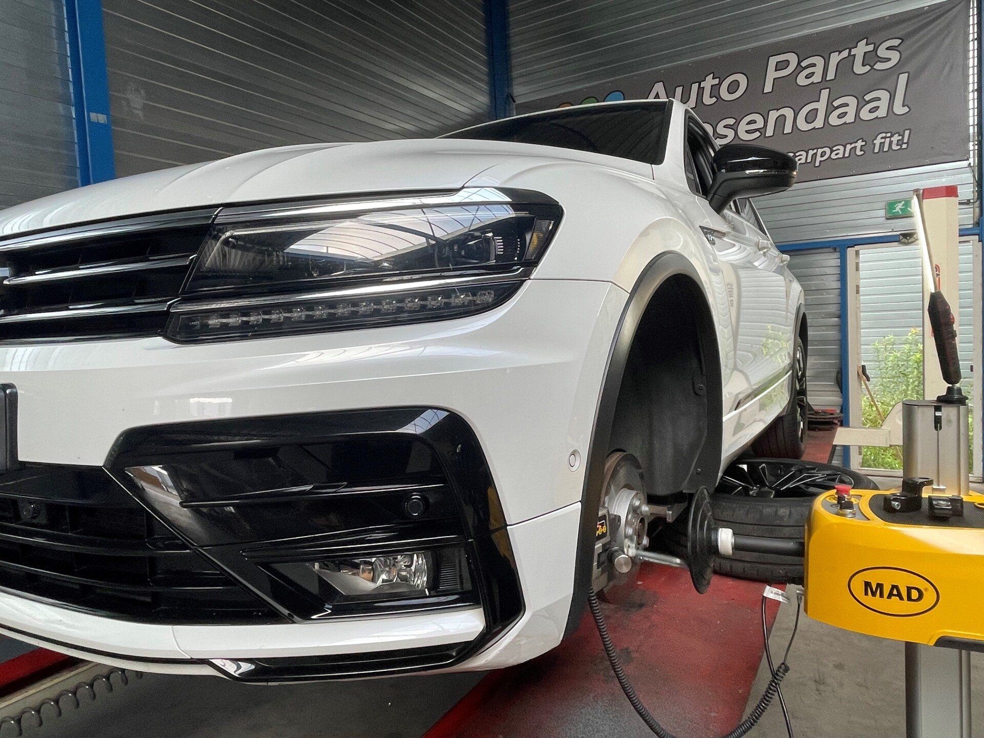 Kromme remschijven Volkswagen Tiguan
