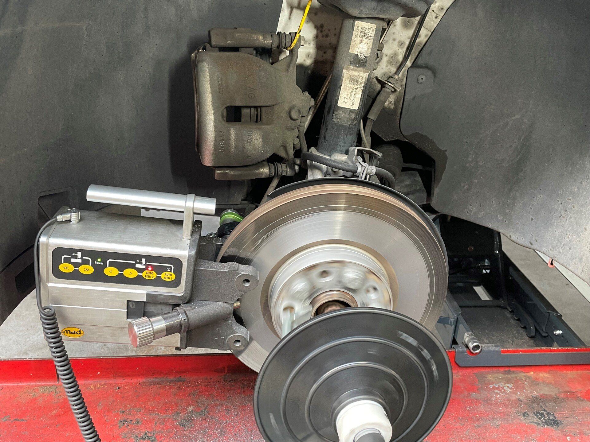 Remschijven afdraaien Volkswagen Tiguan