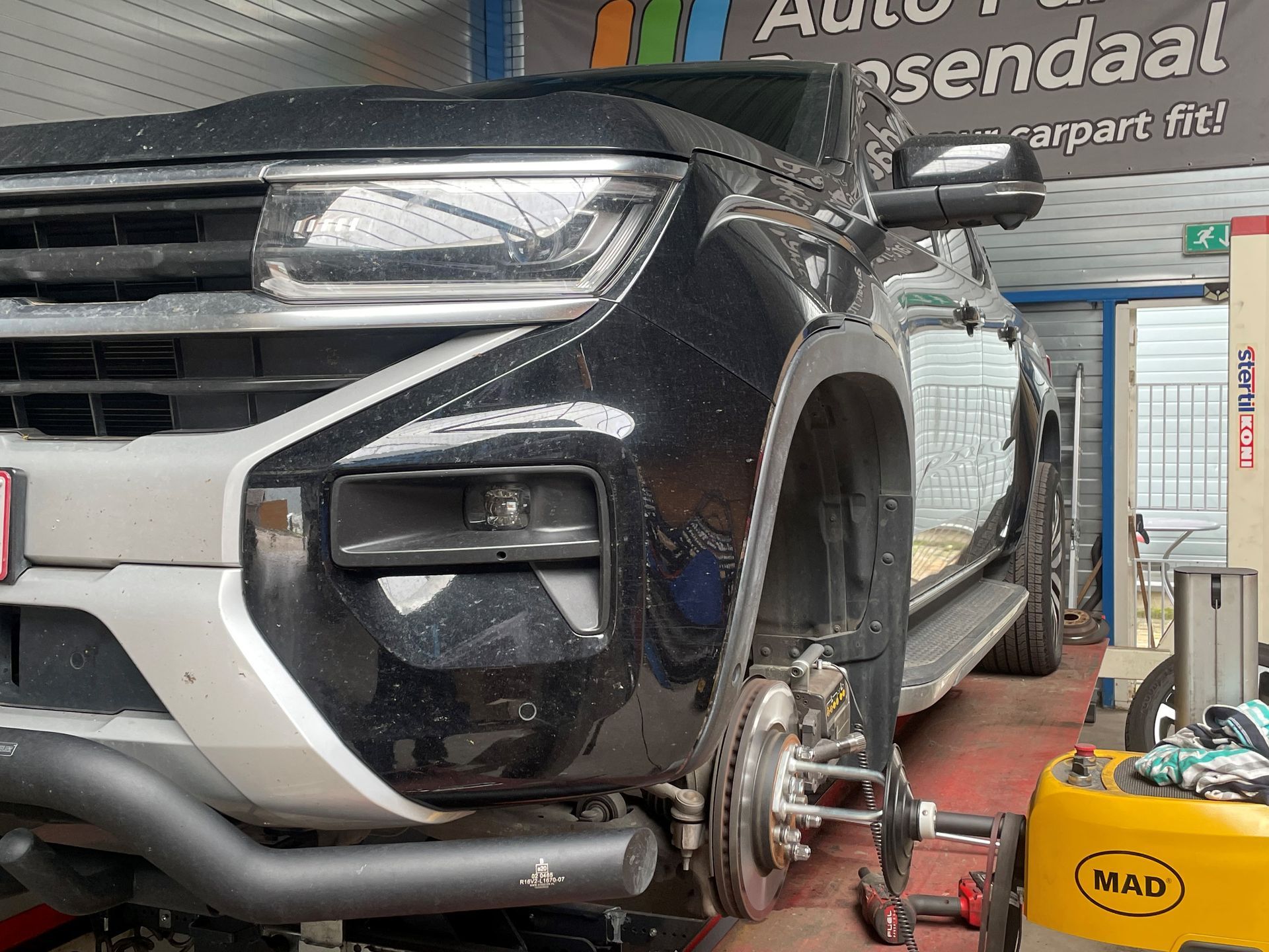 Kromme remschijven Volkswagen Amarok