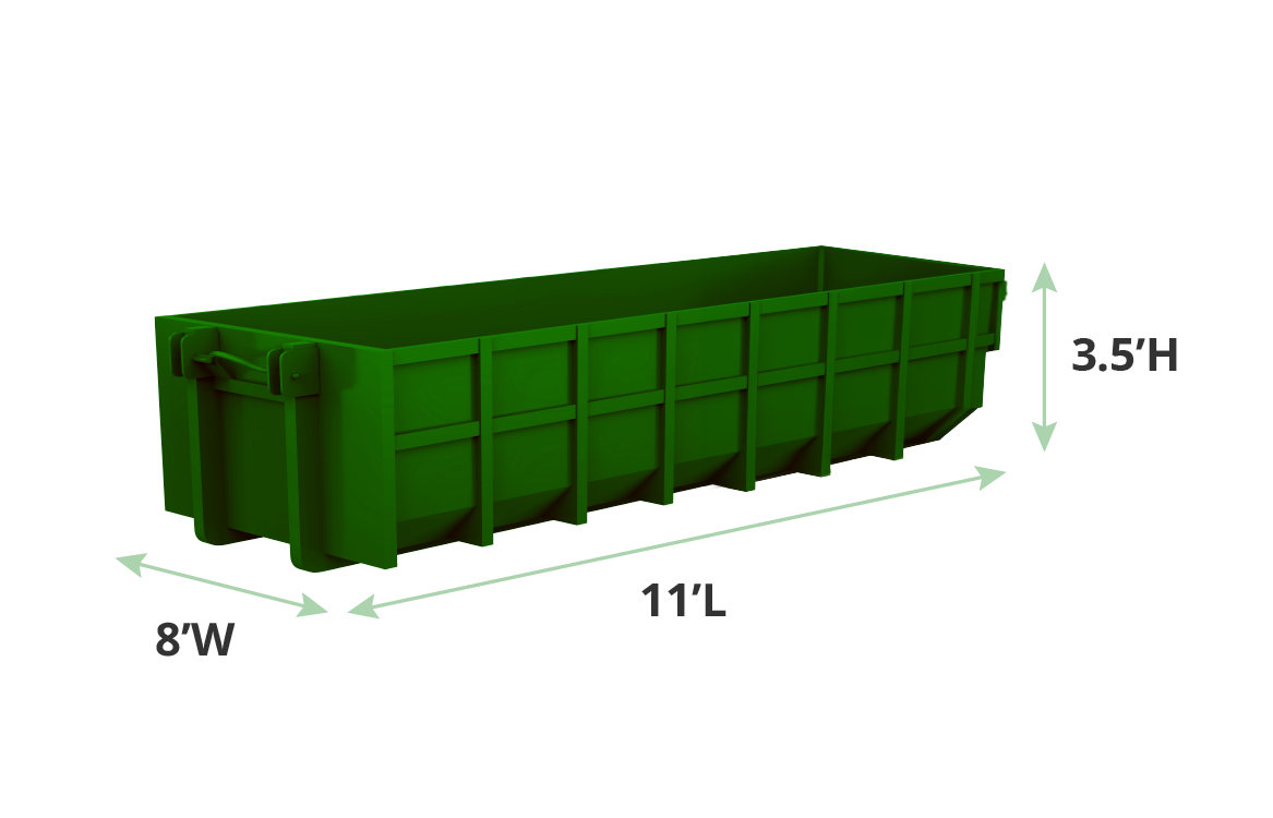 10-Yard Roll Off Containers — Fayetteville, TN — Richardson’s Waste Removal LLC
