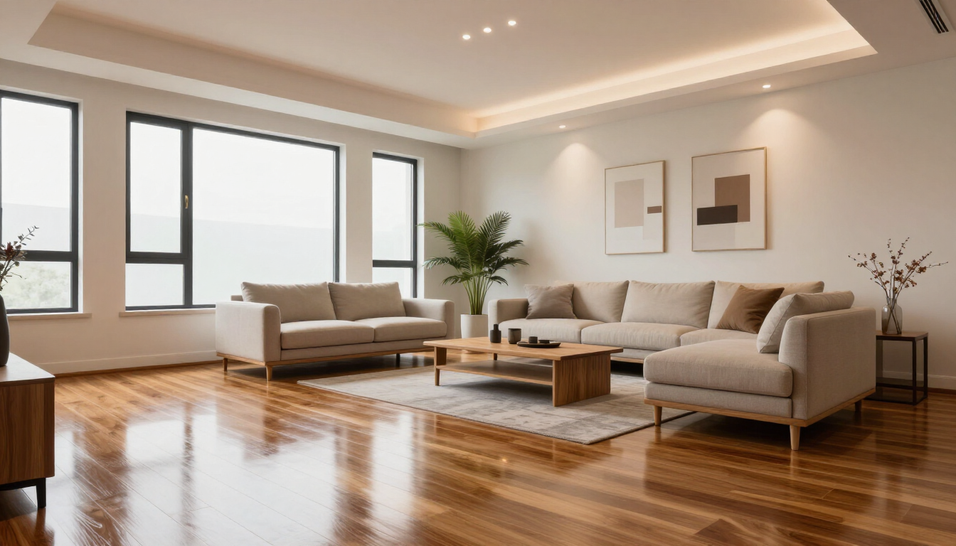 Renovated living room