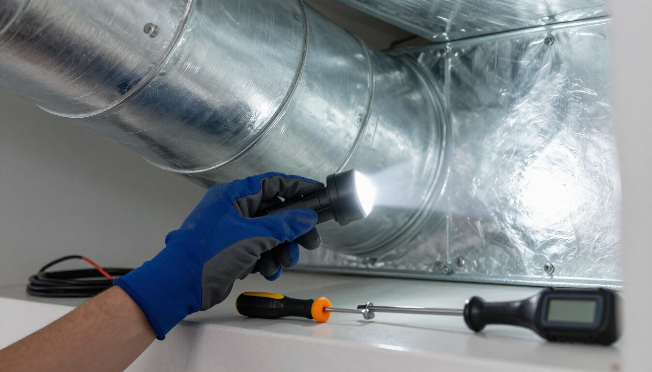 Clean air duct inspection