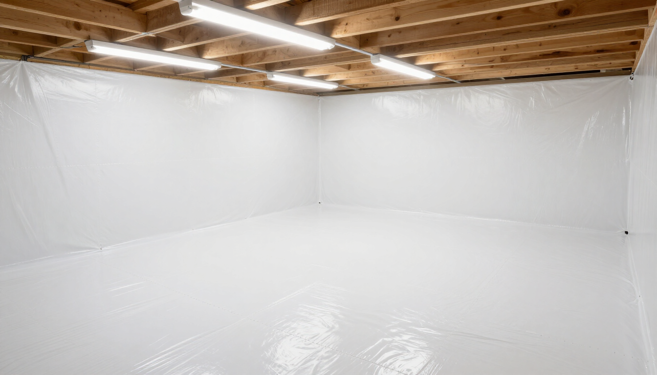 Restored crawl space