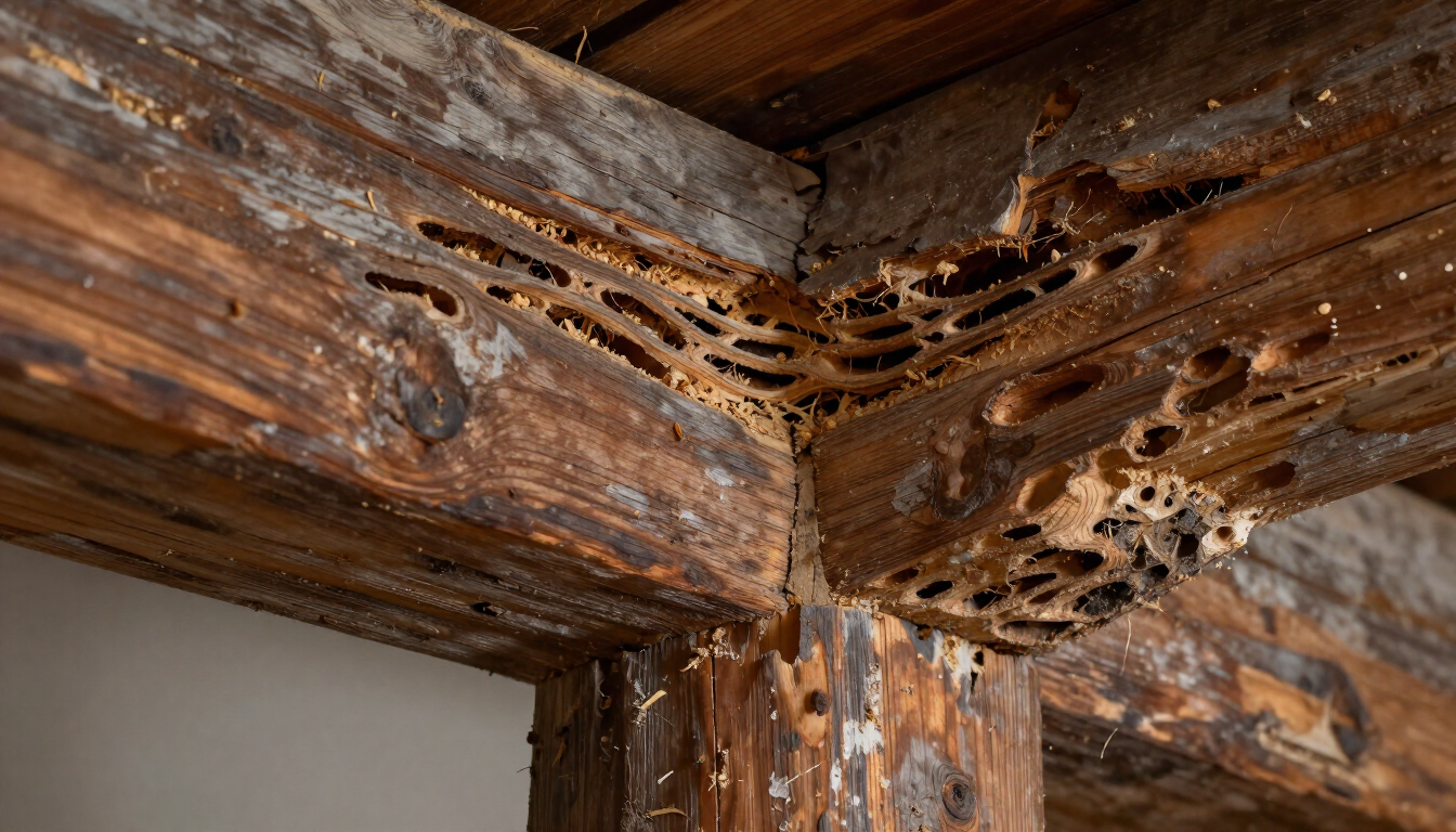 Insect Damage to Wood