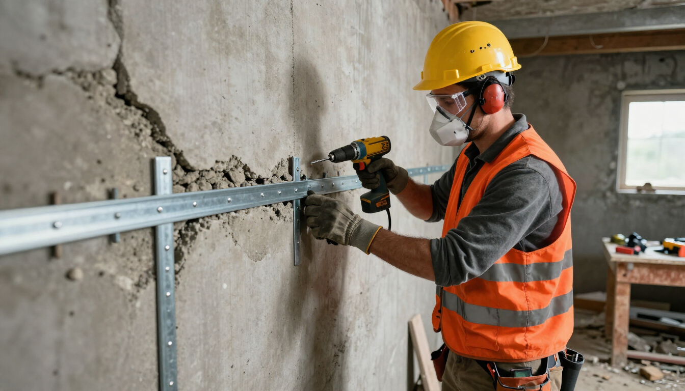 Structural repair work
