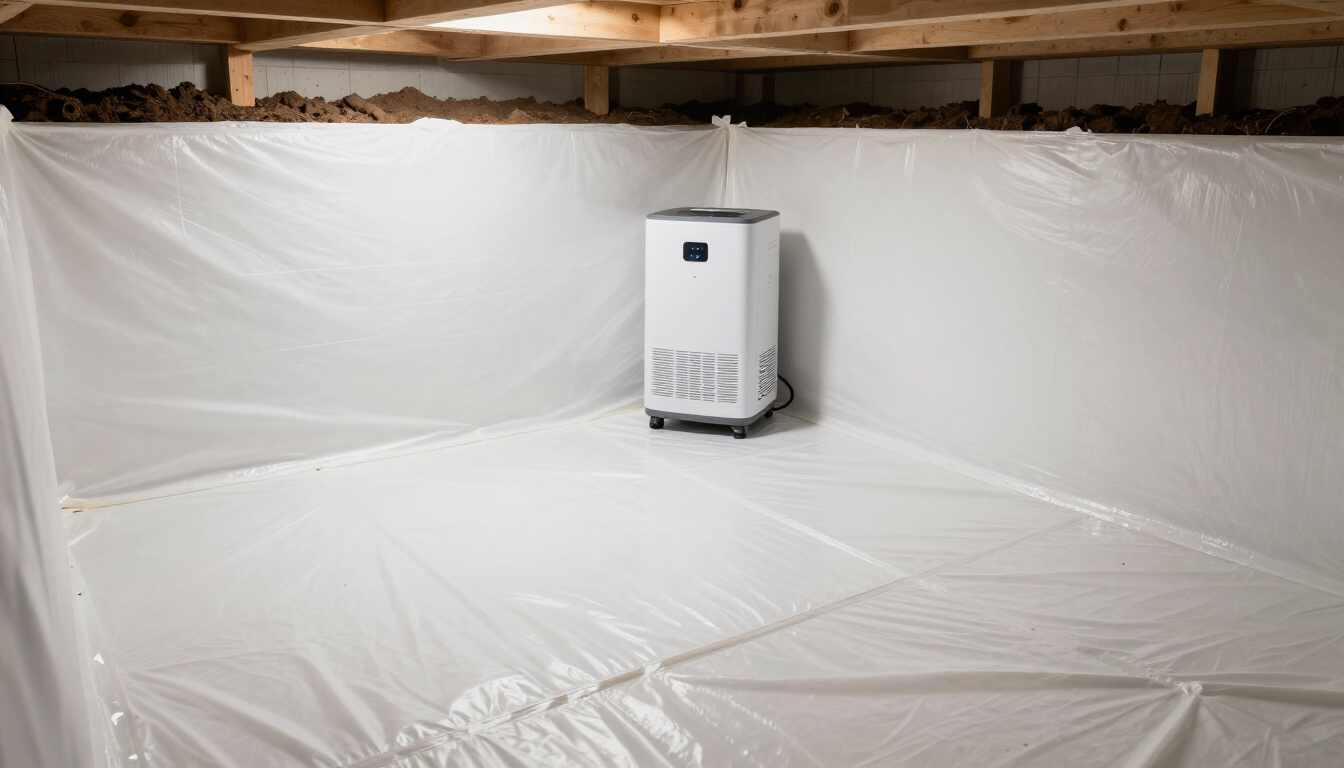 Encapsulated Crawl Space