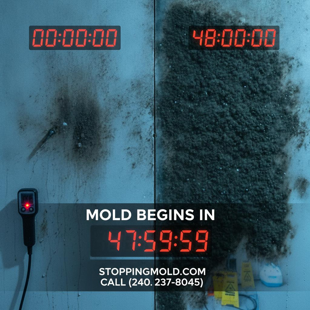 mold begins in j48 hours