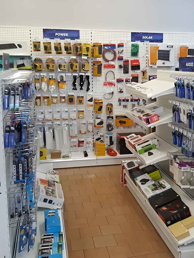 A Store Filled With Shelves Filled With Lots of Different Items — Dateline Computers Authorised Jaycar Reseller In Airlie Beach, QLD
