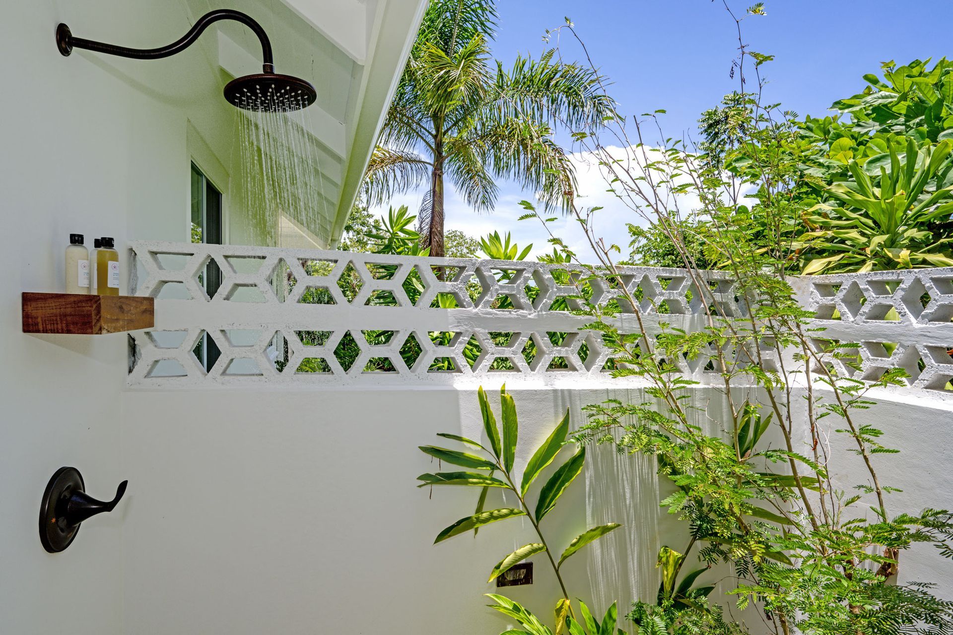Abacus Luxury Villa Montego Bay garden bath