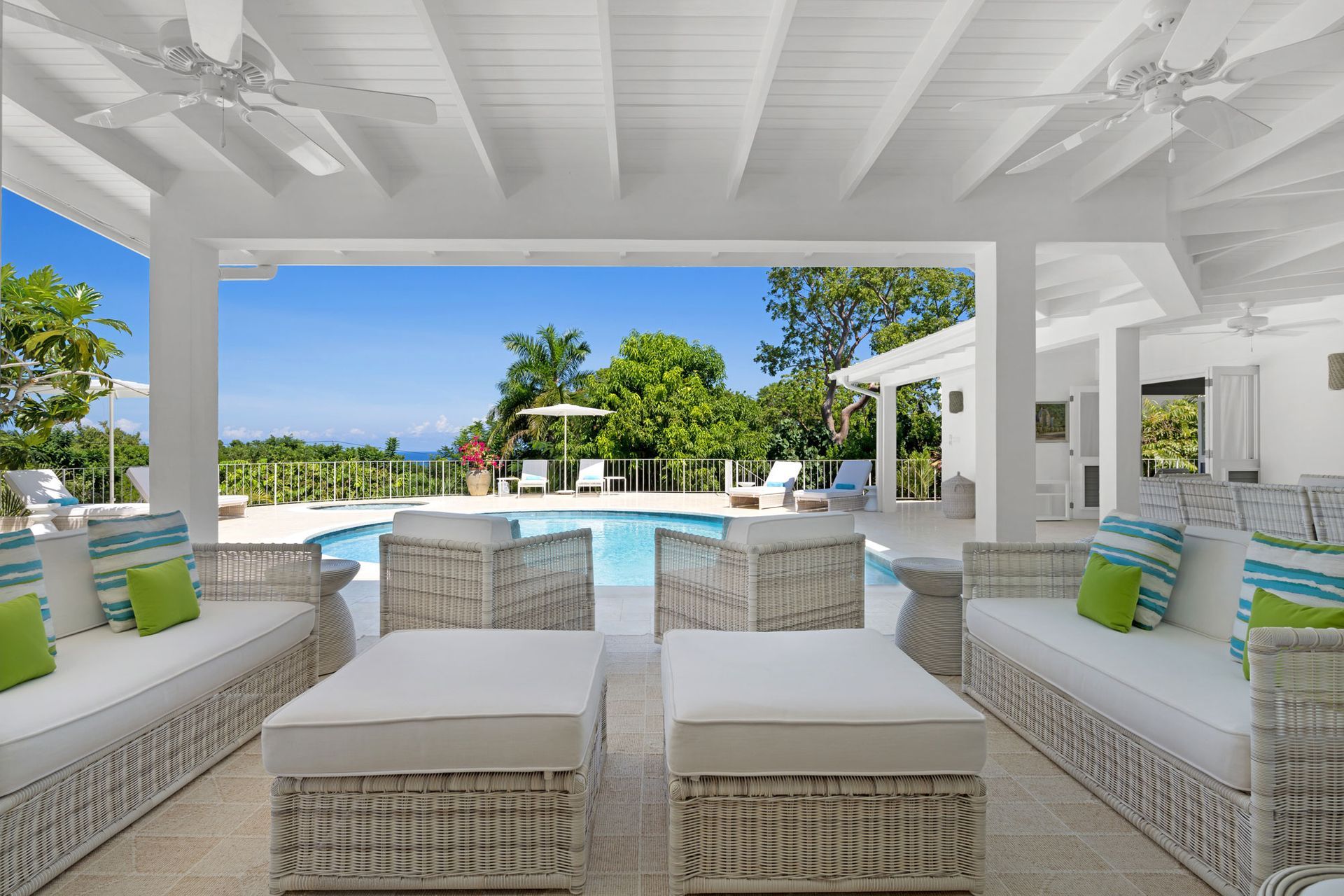 Abacus Luxury Villa Montego Bay pool lounge