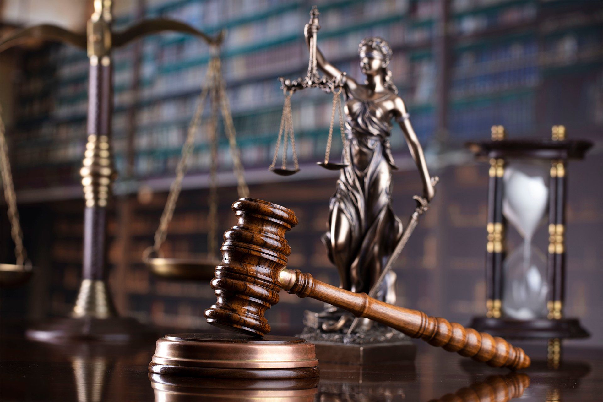 Gavel and Lady Justice