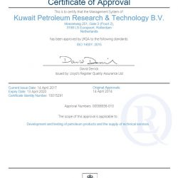 ISO 14001 Q8 Oils