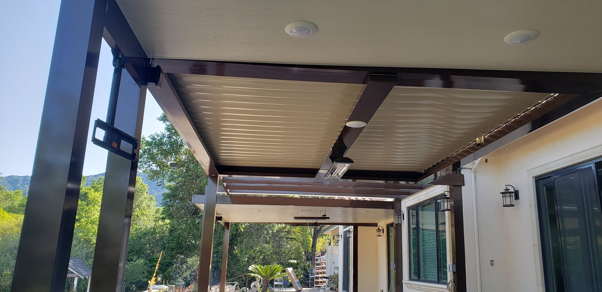 Solid Louvered Patio Covers