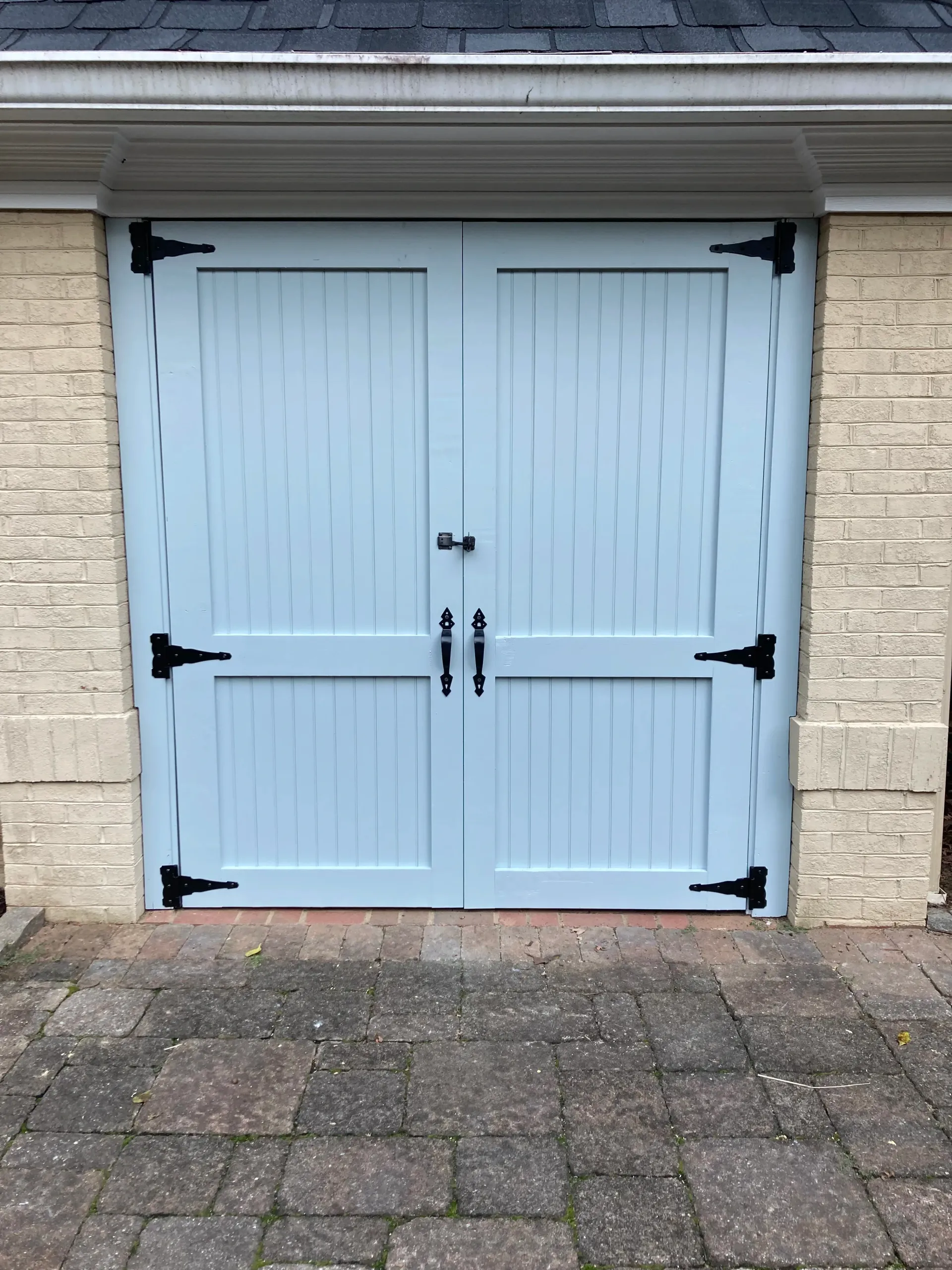 custom-built shed doors installed in Greenville SC by True North Handyman