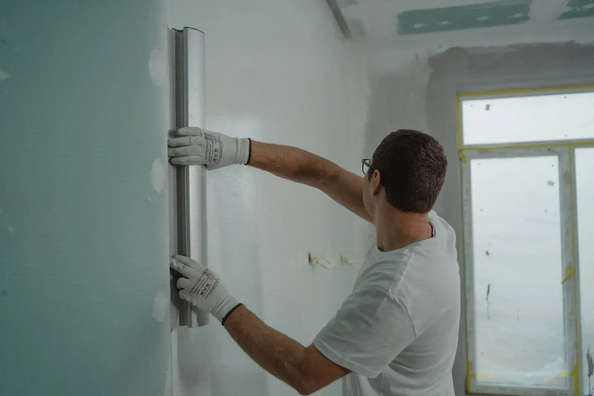 drywall crack and hole repair in a Fountain Inn SC home by True North Handyman