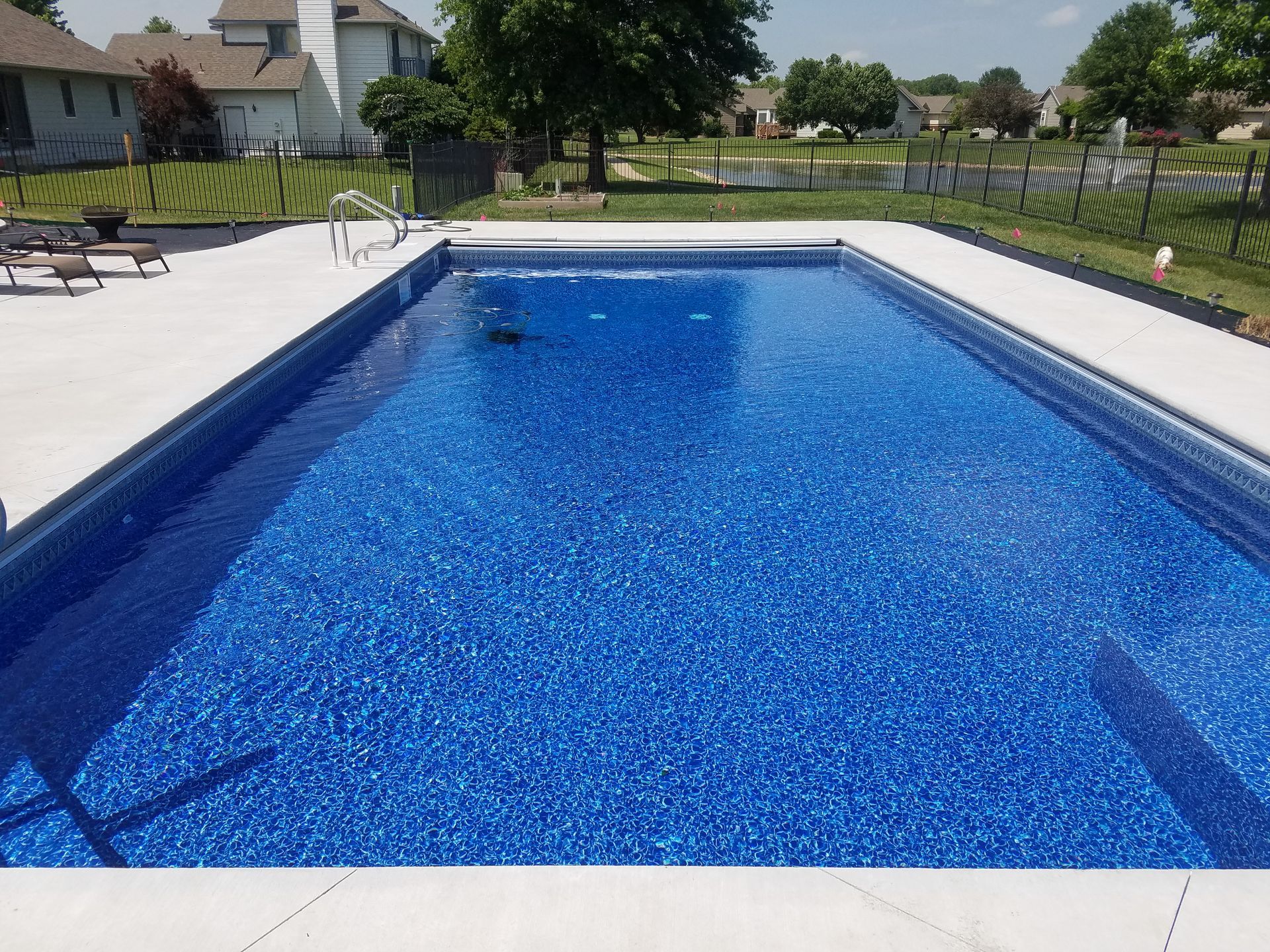 Wide And Clean Swimming Pool — Wichita, KS — Platinum Pools Inc.
