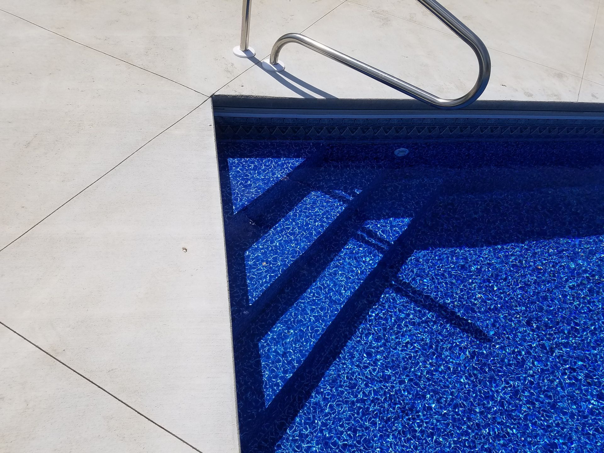 Swimming Pool Corner Steps — Wichita, KS — Platinum Pools Inc.
