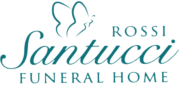 The logo for sample funeral home is shown on a white background.