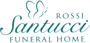 The logo for sample funeral home is shown on a white background.