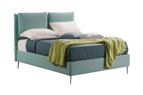 letto completo di materasso, topper, cuscini e guanciali