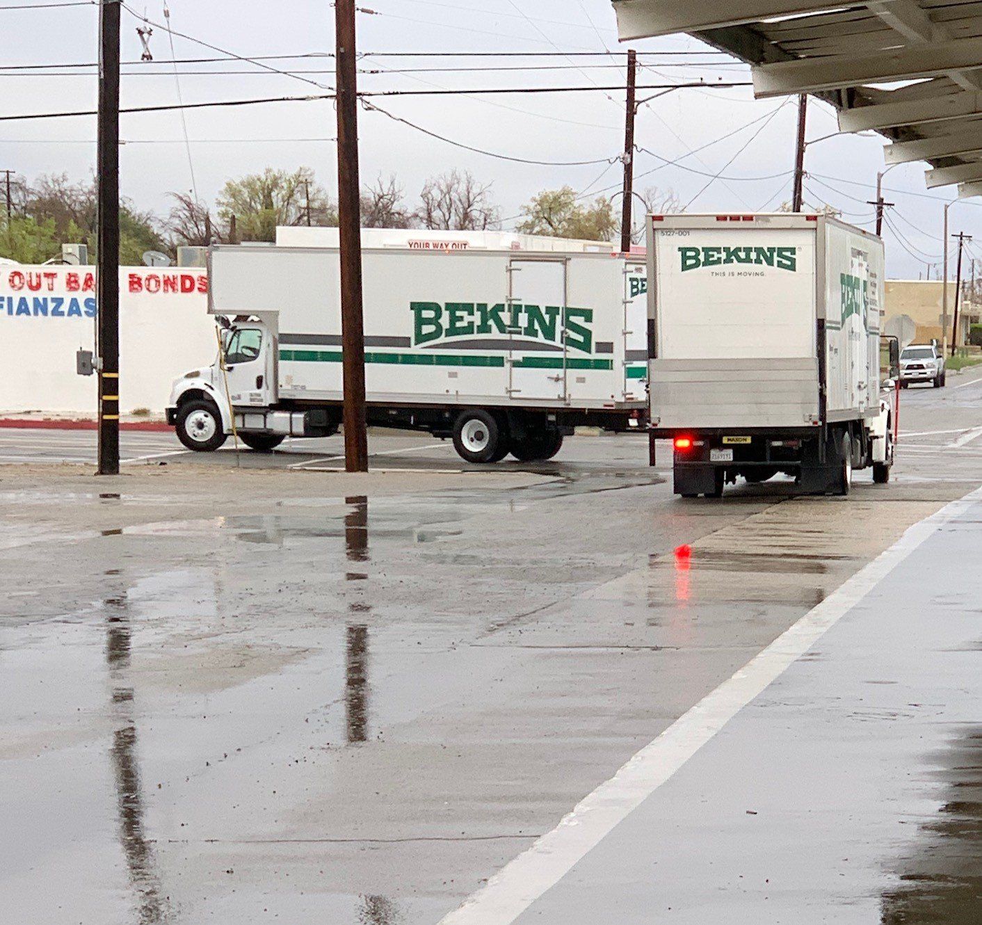 Bekins Trucks — Palmdale, CA — Antelope Valley Van & Storage Bekins Trucks — Palmdale, CA — Antelope Valley Van & Storage