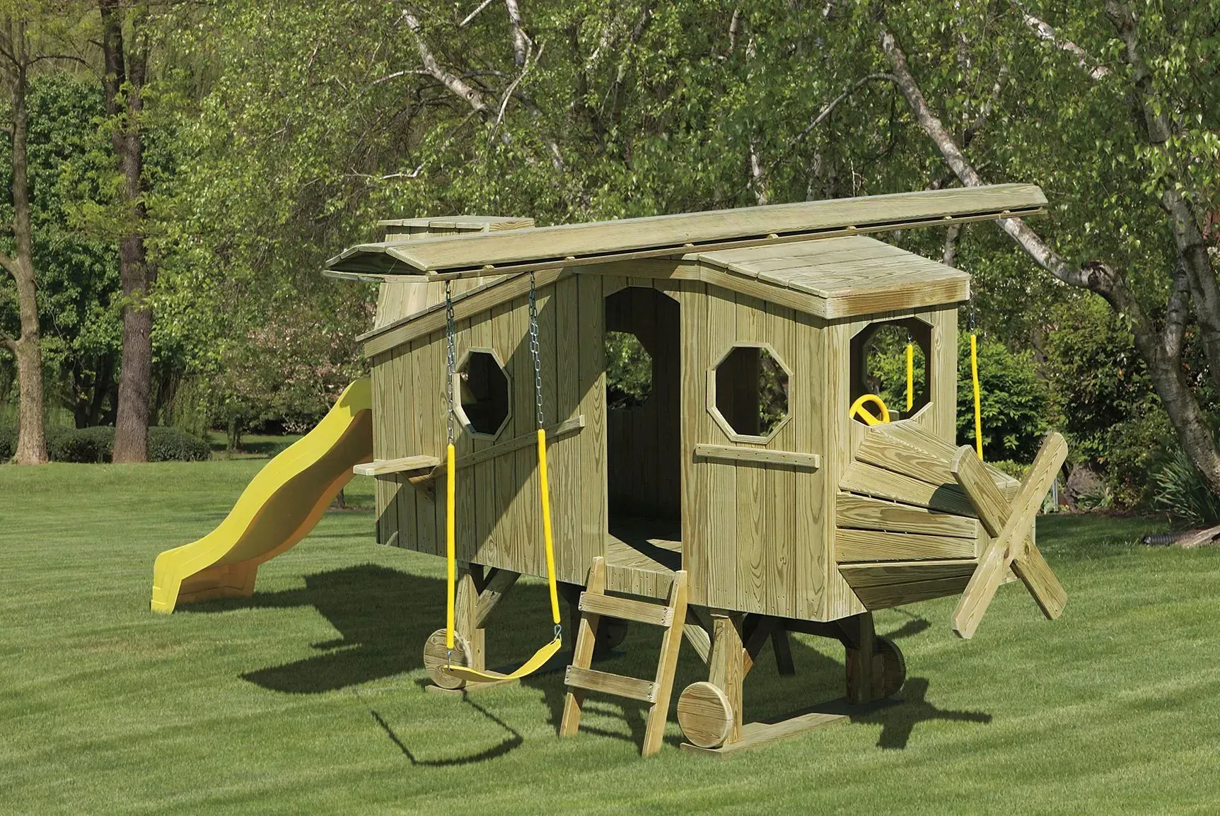 Handcrafted Helicopter  playground for schools and parks