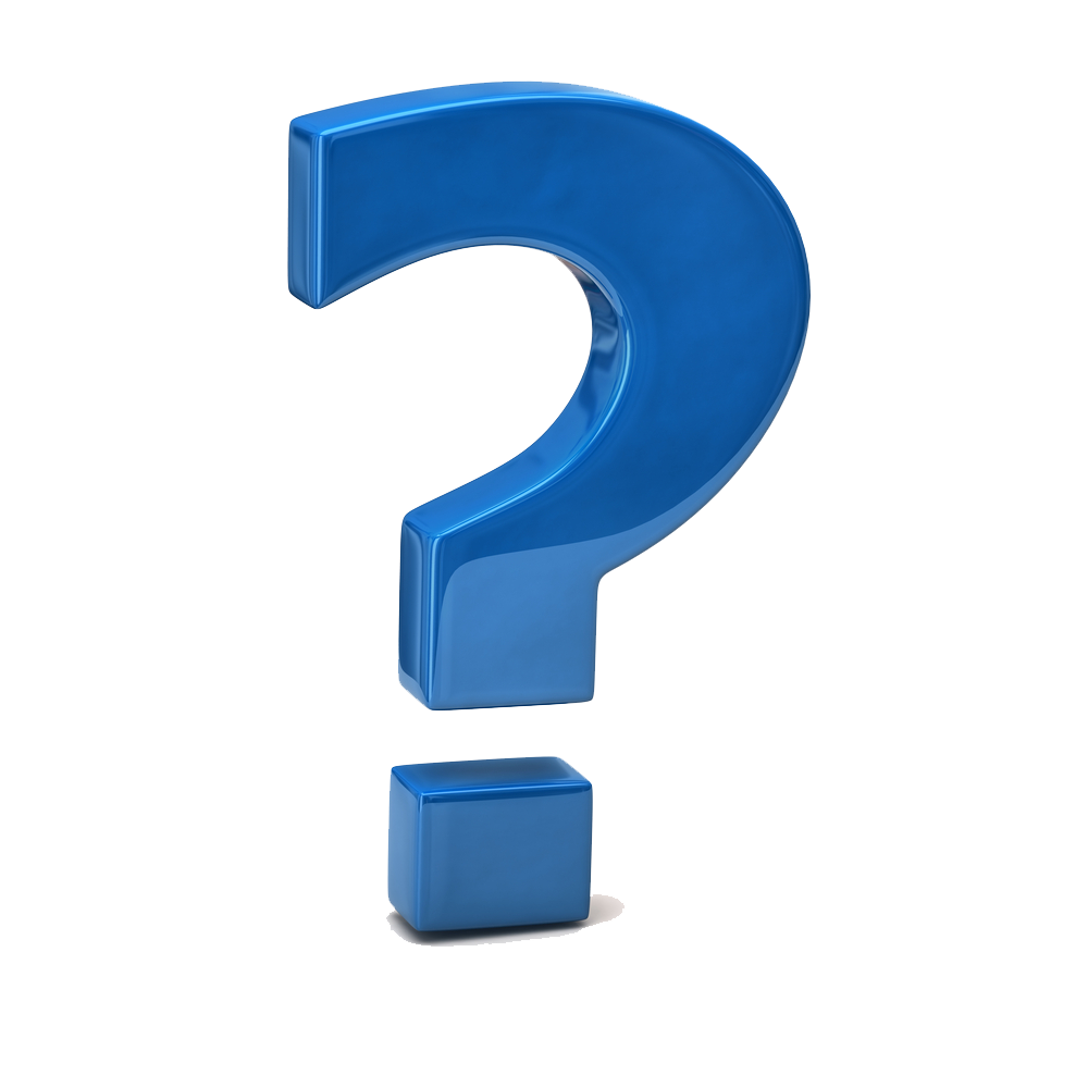 Blue Question Mark — Inner Balance Health in Coconut Grove, NT