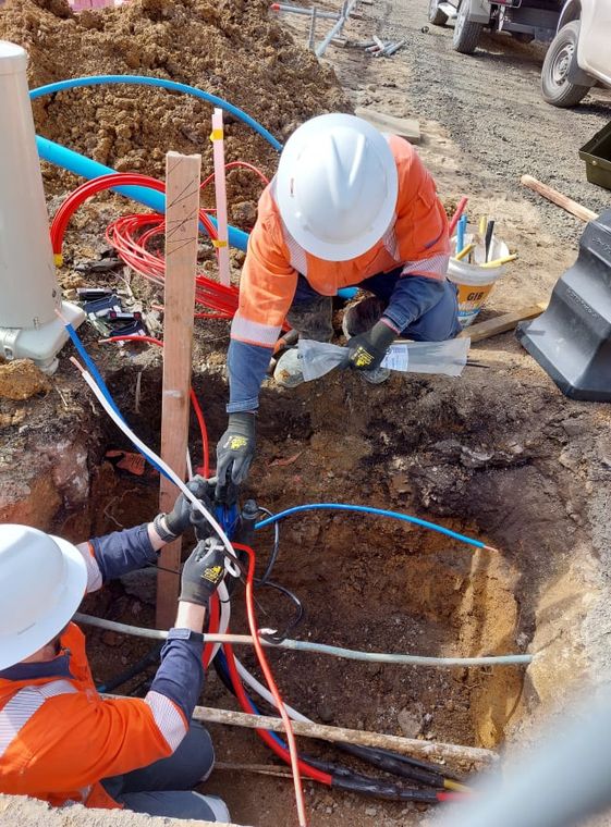 High voltage electrician at work in Waikato