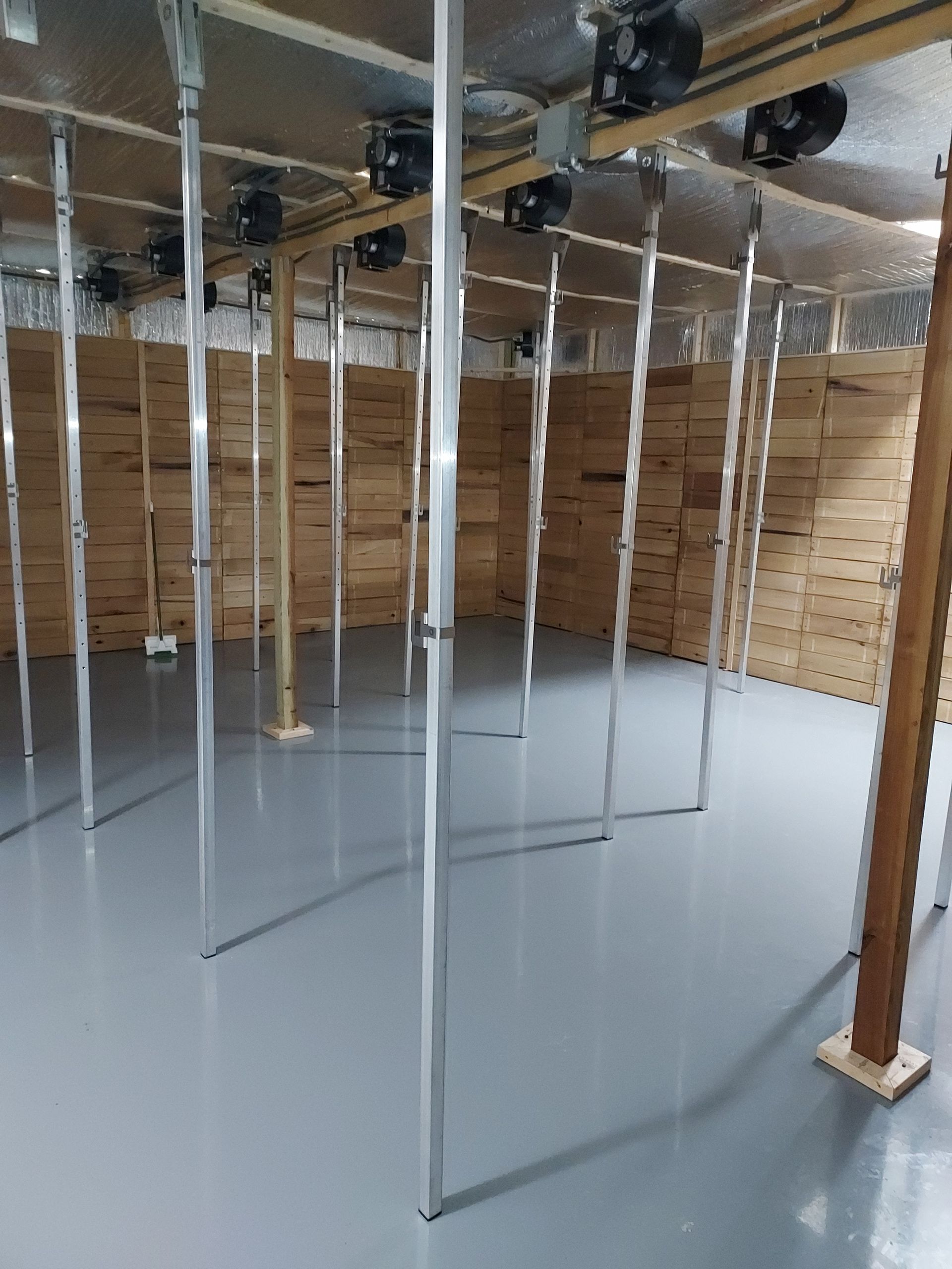 Ecologic Kiln with rack installation