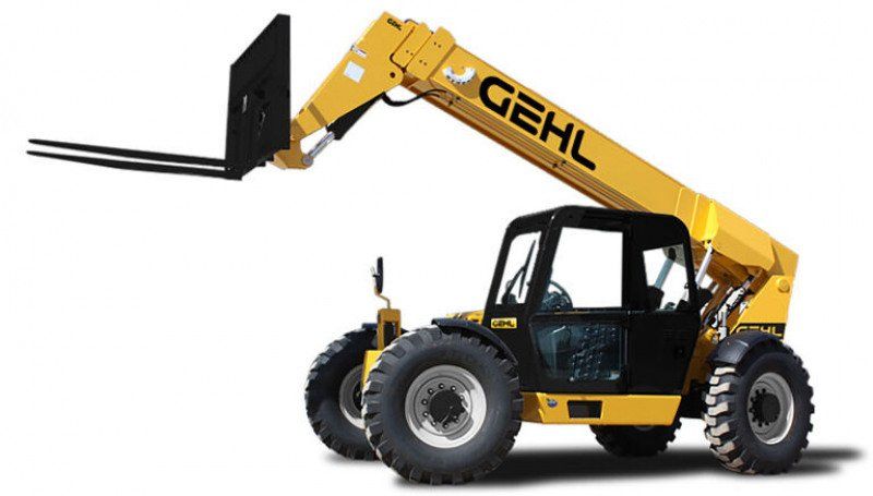 mustang 1350r ski loader on a white background