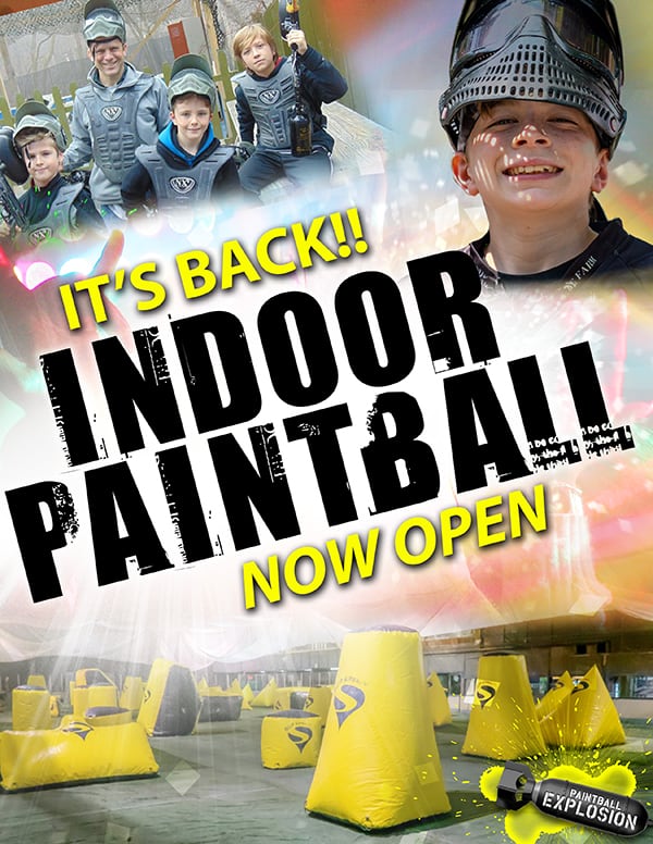 Paintball Explosion Indoor & Outdoor Paintball Fields & Store near