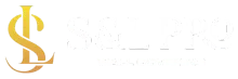 A stylized, golden, monogram-style logo featuring the interlocking letters "S" and "L" on a plain white background.