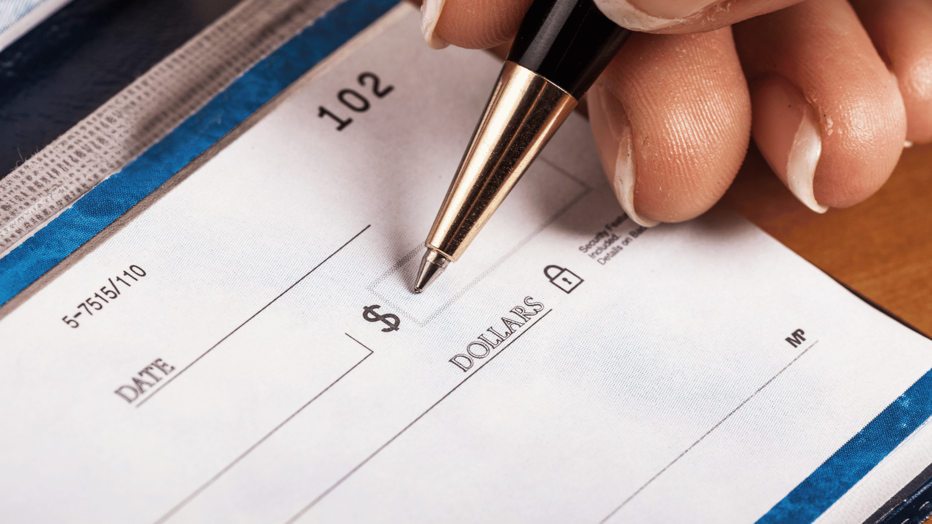 Business check verification and check cashing red flags